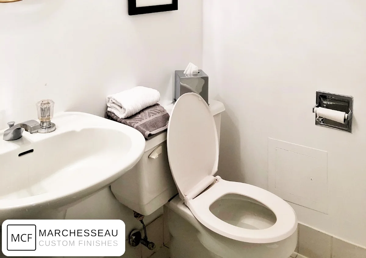 Renovación de baño, después